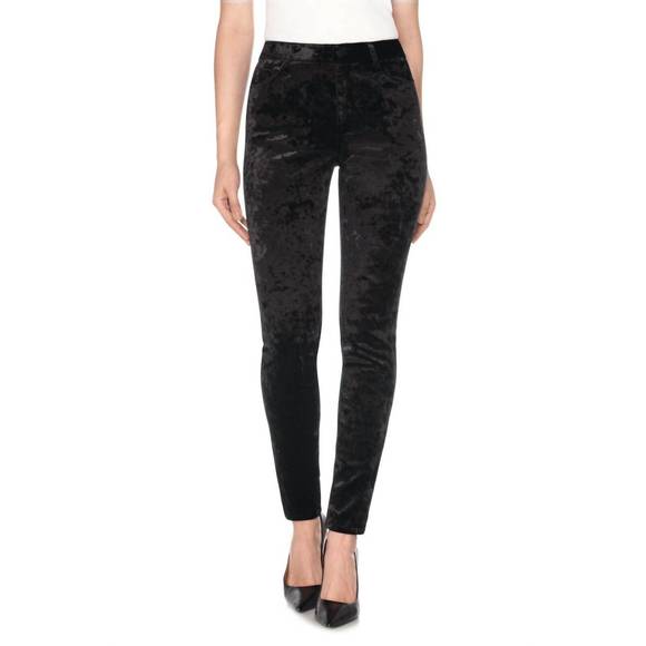 NEW JOE'S JEANS the charlie crushed velvet high rise skinny pants